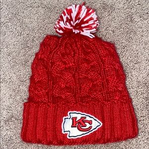 KANSAS CITY CHIEFS WOMENS BEANIE